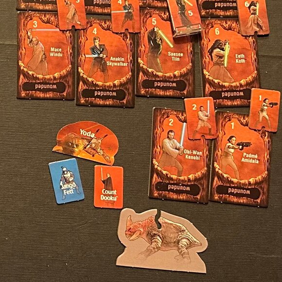 Star Wars: Jedi Unleashed Board Game (2002 – Hasbro/Milton Bradley) - Picture 5 of 7